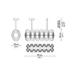 Полилей SLAMP FIORDLYS Suspension - Image 8