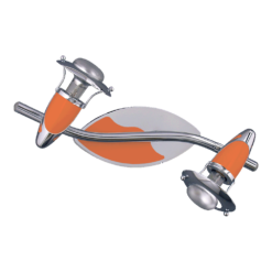 Аплик Luxera ZEUS ORANGE за спалня