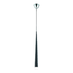 Пендел LUXERA 48002 EBONY 1xG9/33W, BLACK/FROSTED