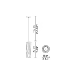 Полилей SLAMP ACCORDÉON Vertical Suspension - Image 7