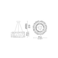 Полилей SLAMP ACCORDÉON Suspension - Image 7