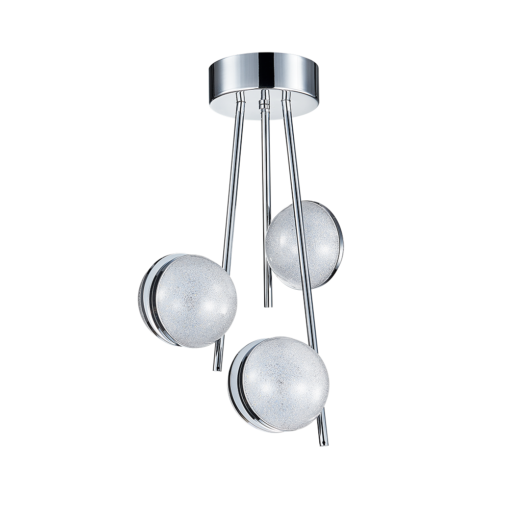 Полилей Luxera MALCOLM CHR за трапезария