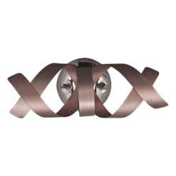 Аплик LUXERA 64356 RIBBON 1xG9/33W, COFFEE/CHROME