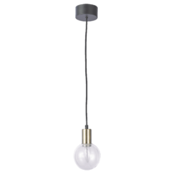 Пендел LUXERA 64401 ABRAZO 1xE14/40W,ABS/CLEAR