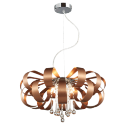 Кристален пендел Luxera RIBBON с кристал за трапезария