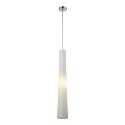 Пендел LUXERA 68042 NIOS 1xE14/60W, CHROME/OPAL