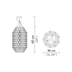 Полилей SLAMP CHANTAL Suspension - Image 6