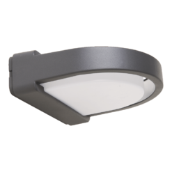 Фасаден аплик Luxera ORIGO GRAY за фасада