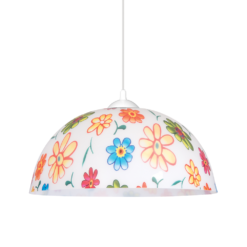 Детска лампа Luxera FLOWERS MULTICOLOR за детска стая