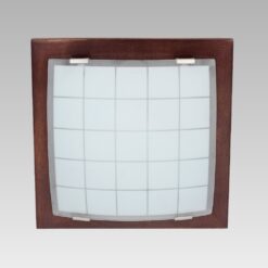 Плафон Luxera GEOMETRICA WALNUT - декоративно осветление за хол