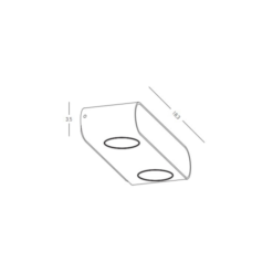 LED фасаден аплик ZAMBELIS E315 OUTDOOR WALL LAMP - Image 2