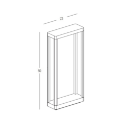 LED градински стълб ZAMBELIS E335 GARDEN BOLLARD LAMP - Image 2