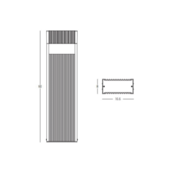 LED градински стълб ZAMBELIS E368 GARDEN BOLLARD LAMP - Image 2