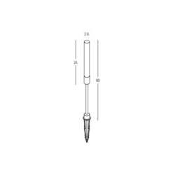 LED градински стълб с колче за земя ZAMBELIS E372 GARDEN BOLLARD LAMP - Image 2