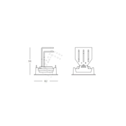 LED луна за вграждане ZAMBELIS S145 RECESSED DOWNLIGHT LAMP - Image 2
