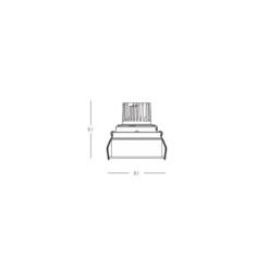 LED луна за вграждане ZAMBELIS S173 RECESSED DOWNLIGHT LAMP - Image 2