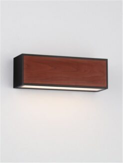 Аплик Nova Luce Brown 9030583 за фасада и вход