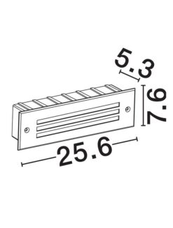 Фасадна луна за вграждане NOVA LUCE 9030777 OFF - Image 5
