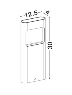 Градински стълб NOVA LUCE 9030804 TALL - Image 6