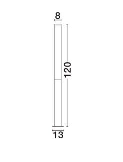 Градински стълб NOVA LUCE 9030806 TUBE - Image 6