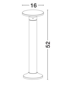 Градински стълб NOVA LUCE 9030826 TOWER - Image 5