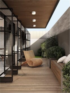 Фасадна луна за външен монтаж NOVA LUCE 9030834 JUDI