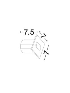 Фасадна луна за вграждане NOVA LUCE 9050711 CAEL - Image 6