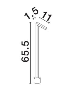 Градински стълб NOVA LUCE 9060263 PIPE - Image 7