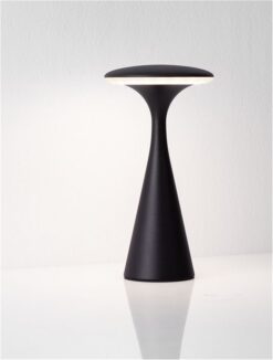 Градинска настолна лампа NOVA LUCE 9136452 GRIGIO