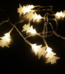 CHRISTMAS LIGHTING NATALE-15 TREE 10LED 2700K 1M 2xAA IP20 TRANSPARENT WITH TIMING FUNCTION 5620701 VITO