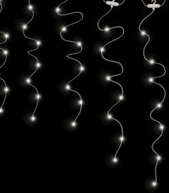CHRISTMAS LIGHTING NATALE-21 COPPER CURTAIN 300LED 27K 3X3M USB 5V IP44 SILVER 5620780 VITO