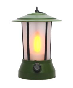 АКУМУЛАТОРЕН ФЕНЕР ПЛАМЪК ЕФЕКТ SPARKY 5W 5VDC ЗЕЛЕН 1600K (ТОПЛА СВЕТЛИНА) 5010280 VITO