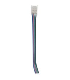 LED ЛЕНТА CONNECTOR 10MM-RGB WITH CABLE 20PCS-BAG TRANSPARENT 5520340 VITO