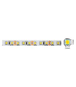 LED ЛЕНТА PLUS 24V 120x2835 9.6W 3M Самозалепваща лента 8mm IP20 4000K 5m ROLL 5540470 VITO
