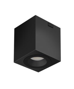 LED CEILING SPOT CUBIX-A 9W 3xCCT (3000K/4200K/6500K) 1080Lm 30°-РЕГУЛИРУЕМ IP20 9*9*10CM ЧЕРЕН 2103120 VITO