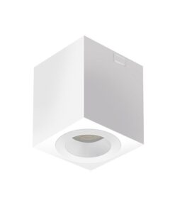 LED CEILING SPOT CUBIX-A 9W 3xCCT (3000K/4200K/6500K) 1080Lm 30°-РЕГУЛИРУЕМ IP20 9*9*10CM БЯЛ 2103130 VITO