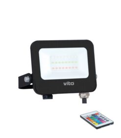 LED ПРОЖЕКТОР SAVA 20W RGBW 2000Lm IP65 IK08 3022565 VITO