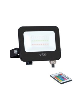 LED ПРОЖЕКТОР SAVA 20W RGBW 2000Lm IP65 IK08 3022565 VITO