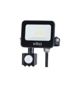 LED ПРОЖЕКТОР SAVA-S С PIR СЕНЗОР 10W 1000Lm 6000K IP65 3022700 VITO
