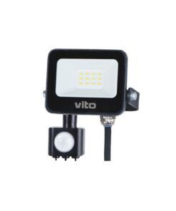 LED ПРОЖЕКТОР SAVA-S С PIR СЕНЗОР 10W 1000Lm 6000K IP65 3022700 VITO