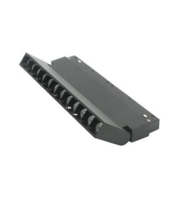 LED МАГНИТЕН ВЪРТЯЩ СЕ ПРОЖЕКТОР MAGNA-H S3 12W 960Lm 3000K (ТОПЛО БЯЛО) 24° 40x300mm 48V ЧЕРНО 2102201 VITO