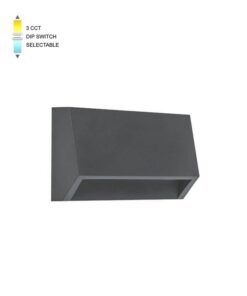 LED ВЪНШЕН ОСВЕТИТЕЛ ЗА СТЪПАЛА ADRIA-ST 2W 124/146/148Lm 3xCCT IP65 60x100 АНТРАЦИТ 3230451 VITO
