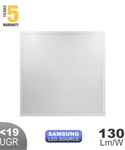 LED ПАНЕЛ ZAGREY 36W 4750Lm 6500K 5ГОДИНИ ГАРАНЦИЯ UGR19 SAMSUNG ЧИП 595X595MM БЯЛ С ДРАЙВЕР 2430020 VITO