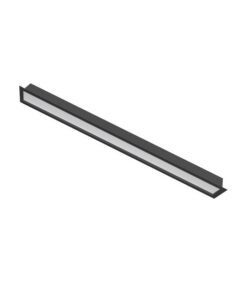 LED ЛИНЕЕН ОСВЕТИТЕЛ ЗА ВГРАЖДАНЕ PROFILED-RL1 65x45x590mm 20W 4000K (НЕУТРАЛНА СВЕТЛИНА) 2100Lm ЧЕРЕН ЦВЯТ 2424940 VITO