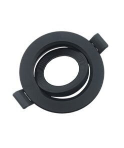 MINI ЛУНА ЗА ВГРАЖДАНЕ RIKO-R GU10 Φ75MM-CUT ЧЕРЕН 2013150 VITO