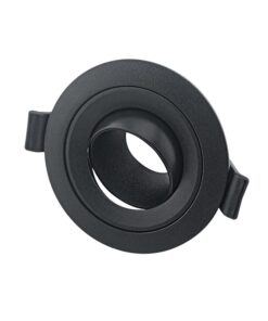 MINI ЛУНА ЗА ВГРАЖДАНЕ RIKO-RR GU10 Φ75MM-CUT ЧЕРЕН 2013190 VITO