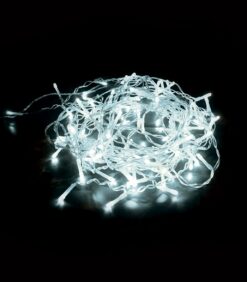 CHRISTMAS LIGHTING NATALE-1 ICICLE 100LED 6400K 1.80Mx60CM 31V IP44 TRANSPARENT 5620210 VITO