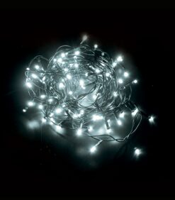 CHRISTMAS LIGHTING NATALE-6 STRING-C 240LED 6400K 24M 31V IP44 GREEN 5620550 VITO