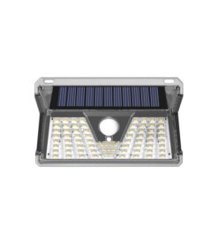 СОЛАРЕН LED ПРОЖЕКТОР SOLIGHT V 3W 170Lm 6400K (COOL WHITE) WITH PHOTO & PIR SENSOR 18650 3,7V 2400mAh IP44 BLACK 3210160 VITO