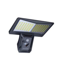СОЛАРЕН LED ПРОЖЕКТОР SOLIGHT P 4W 550Lm 6400K (COOL WHITE) WITH PHOTO & PIR SENSOR 18650 3,7V 1800mAh IP44 BLACK 3210150 VITO